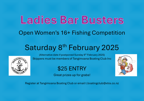 Ladies Bar Busters Flyer 2025 FINAL