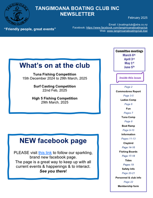 TBC Newsletter February 2025